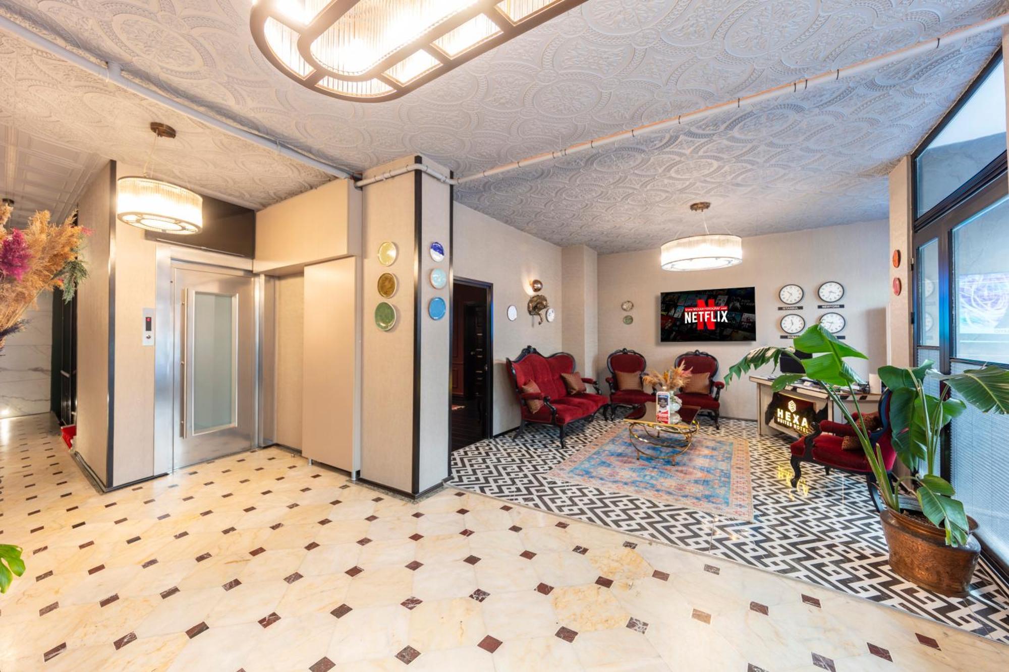 Hexa Suites Hotel Istambul Exterior foto
